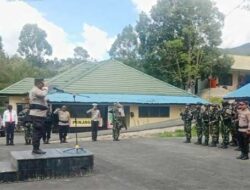 Pengamanan Nataru, Polres Lanny Jaya Gelar Operasi Lilin Cartenz 2023