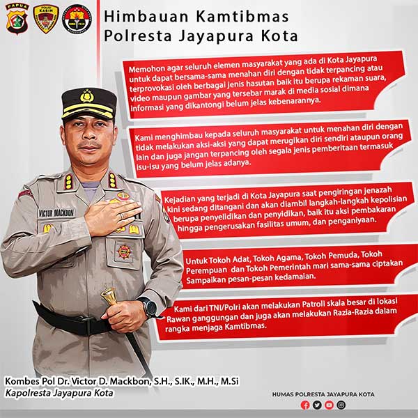 Polresta JPR Kota Himbauan Kamtibmas