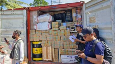 Bawaslu PBD satu kontener brg2 campuran2