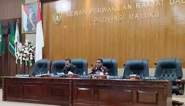DPRD Maluku Tutup Masa Sidang I