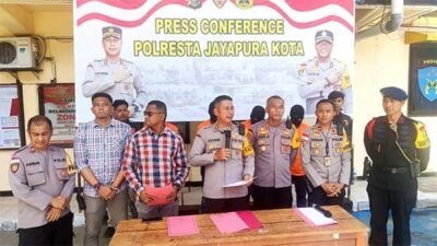 4 Warga Jadi Tersangka Pengeroyokan saat Kebakaran di Pasar Youtefa