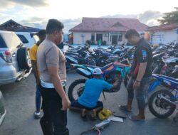 Lima Motor Knalpot Brong Terjaring Razia, Subhan : Ditilang
