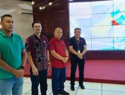 Kunjungi Command Center, Kepala Sta Geofisika Ambon Bangun Silaturahmi