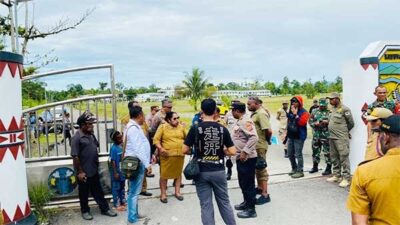 Lumpuhkan Pelayanan di Kantor Bupati Mimika, Ini Ancaman Solidaritas ASN OAP