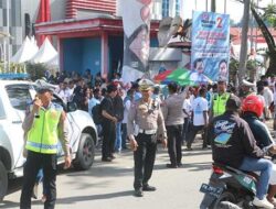 685 Personil Polda Papua Kawal Kampanye Terbuka Cawapres Gibran di Jayapura