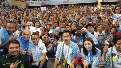 Cawapres Gibran: Anak Muda Papua Jangan Golput, Tanggal 14 Coblos Prabowo-Gibran