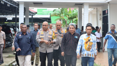Jelang Pemilu, Kapolda Papua Barat Cek Kesiapan KPU dan Bawaslu Teluk Bintuni