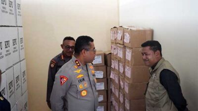 Cek Kesiapan Pemilu di Mansel, Kapolda PB Ingatkan Soal Kerawanan Tinggi