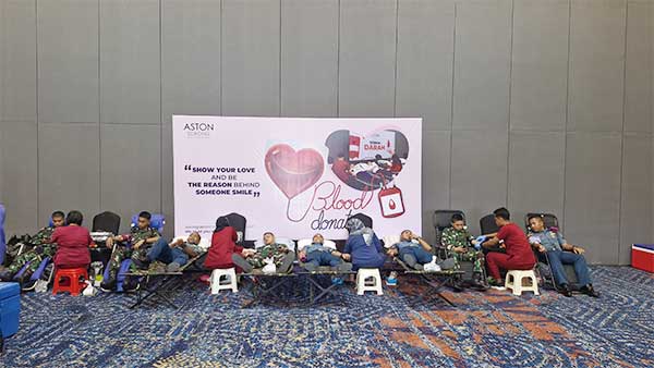 ASTON Sorong Dono Darah Valentine Days