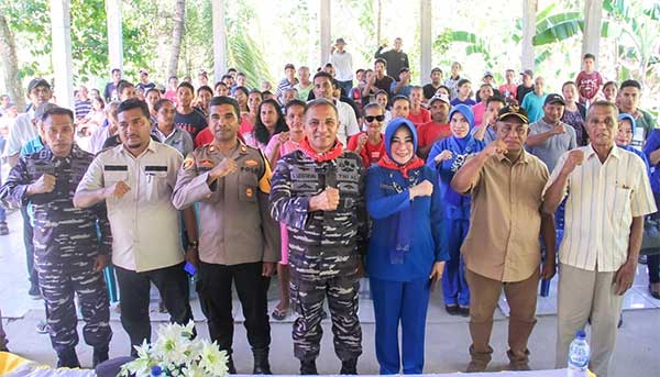 Danlantamal IX Ambon Kunjg Pulau Haruku2