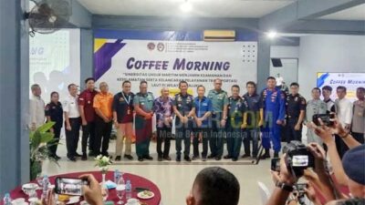 KSOP Kelas I Ambon Gelar Coffee Morning, Bangun Sinergitas Unsur Maritim