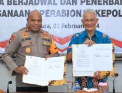 Pemilu 2024: Polda Papua Gandeng Maskapai Trigana Air Mobilisasi Personel Polri