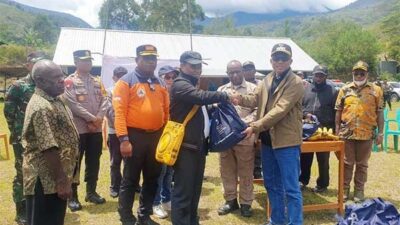 Gerak Cepat, Pemprov Papua Tengah Kirim Bantuan Tanggap Bencana ke 2 Wilayah