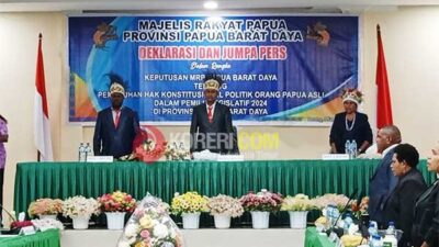 Ini 9 Poin Keputusan Deklarasi Pemenuhan Hak Pollitik OAP di Pemilu 2024