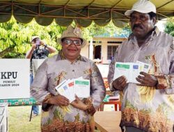 Usai Coblos, Pj Gubernur Papua Tengah Ajak Masyarakat Tidak Golput