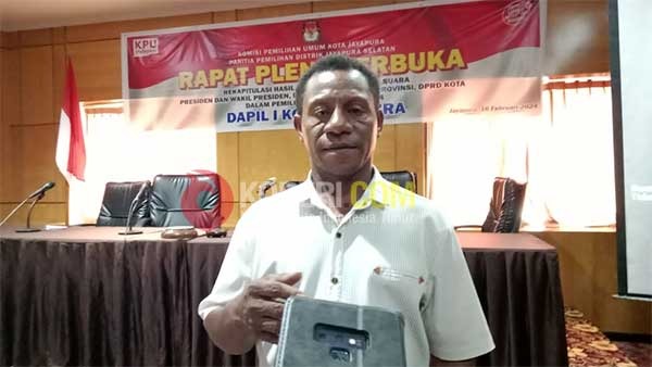 Ketua PPD Jayapura Selatan, Agustinus Rudamaga / Foto: VER