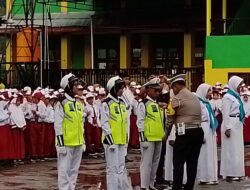 Lantik Anggota PKS Yapis Manokwari, Kasat Lantas Tekankan Sikap Dasar Kedisiplinan