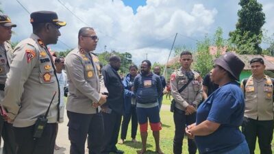Pantau Pleno Tingkat PPD di Kebar, Kapolda Isir Harap Tahapan Pemilu Kondusif