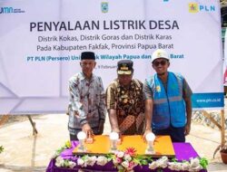Desa Patimburak Kini Terang 24 Jam, PLN Listriki Masjid Tertua di Tanah Papua