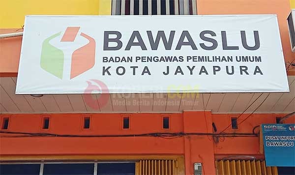 Kantor Bawaslu Kota Jayapura / Foto : Surya