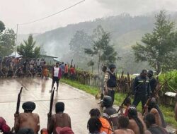 Dua Kubu Partai di Lanny Jaya Terlibat Bentrok, 9 Warga Terluka
