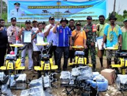 Pemprov Papua Bantu Peralatan Pengolahan Lahan Tanaman Cabai di Keerom