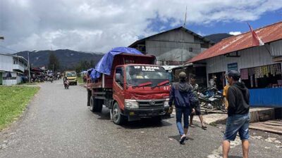 KKB Rampas Senjata Polisi di Pasar Ilaga