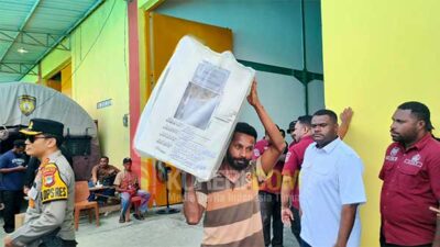 KPU PBD Distribusi Logistik Pemilu 2024