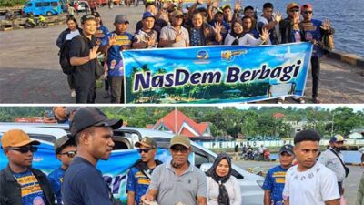 DPW NasDem Papua Barat Gelar “NasDem Berbagi” di HUT PI ke-169