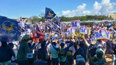 NasDem PBD Kampanye Akbar di Sorong
