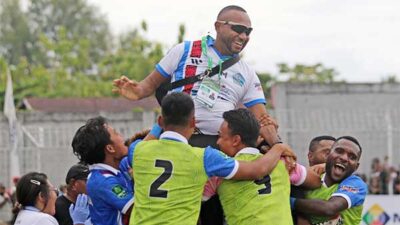 Ukir Sejarah Baru, PSBS Biak Promosi ke Liga I Musim Depan