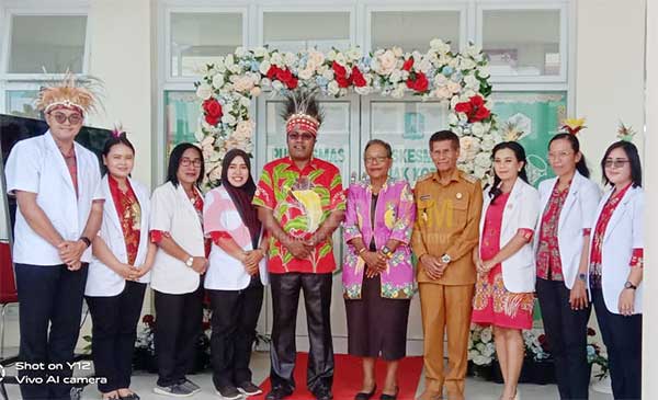 Diakhir Masa Jabatan, Bupati Herry Resmikan 6 Puskesmas dan Taman Merah Putih 2 Bupati Biak Resmi 6 Puskesmas2