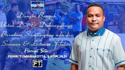 Tuwanakotta Rebut Kursi, Berikut 7 Caleg Teratas DPRD Kota dari Dapil Ambon 1