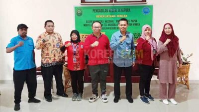 Pastikan PN Jayapura Bersih dari Narkoba, 70 PNS dan Honor Jalani Tes Urine