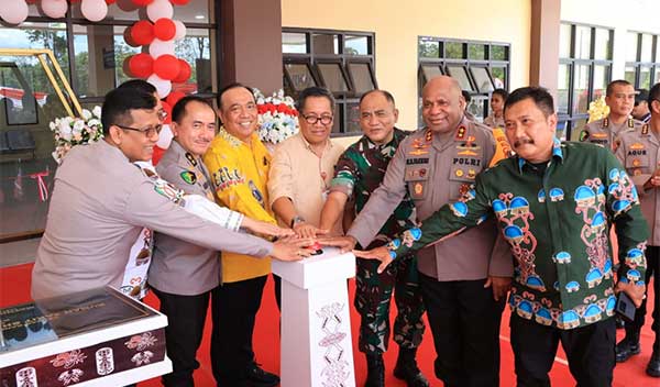 Kapolda Pap Pembangunan RS Bhayangkara Mimika