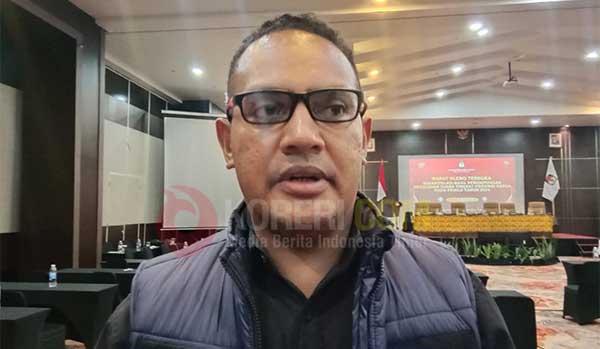 Peran Pengamanan Maksimal, Supiori Tercepat di Pleno Tingkat Provinsi Papua 1 Kasat Reskrim Polres Supiori IPTU Rumpaidus