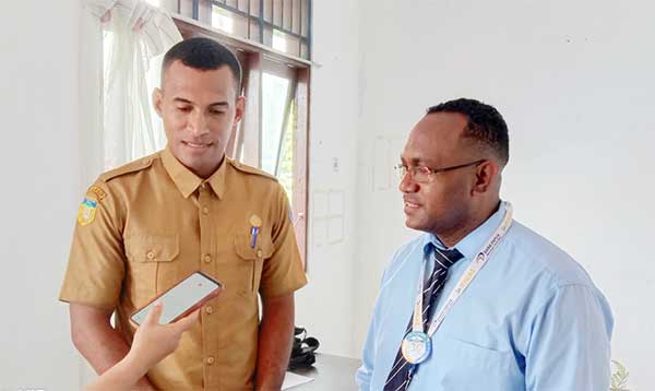 Lurah Samofa Sofyan Korwa Bank Papua