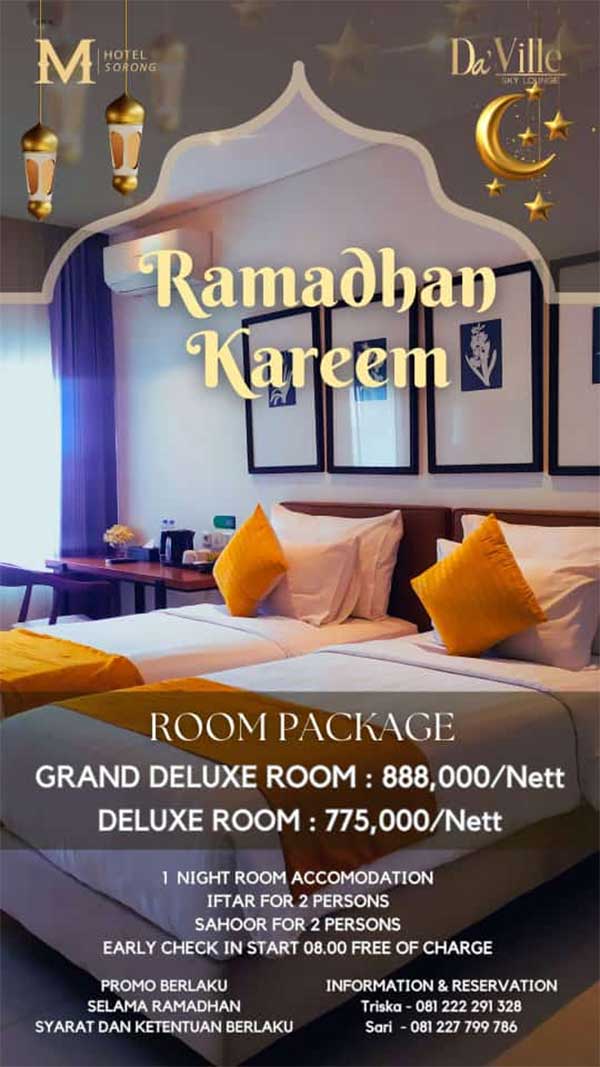M Hotel Sorong Promo Kamar