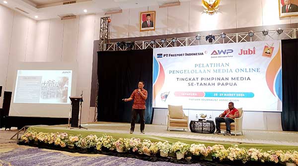 PTFI Dukung Asosiasi Wartawan Papua
