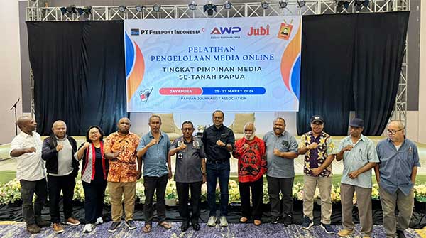 PTFI Dukung Asosiasi Wartawan Papua3