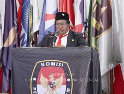 KPU Papua Tengah Gelar Pleno Rekapitulasi Provinsi, Begini Pesan Pj Gubernur