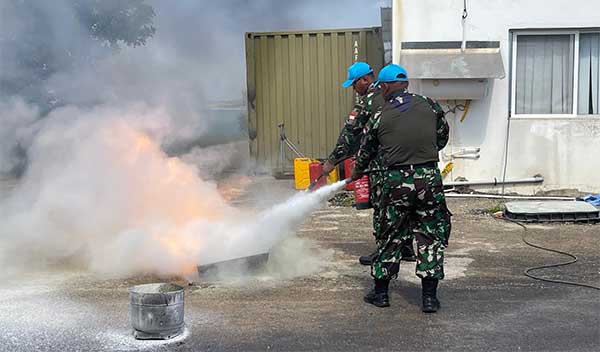 Satgas Kongo Yonmek TNI Konga