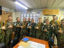 Blangkon Indonesia-Dewi Shinta Berlaga di Sector East UNP 7-2 UNIFIL Lebanon Selatan