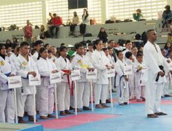389 Karateka Ikut Kejuaraan INKANAS, Berebut Piala Bergilir Ketua FORKI Maluku