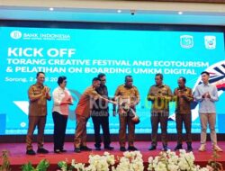 BI Papua Barat Gelar “Kick Off” Pengembangan UMKM di Sorong, Targetkan Ini