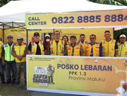BPJN Maluku Siapkan Posko Mudik di Ruas Jalan Waipirit, Sediakan Sejumlah Fasilitas