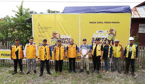 BPJN Mal Kepala Balai Tinjau Kesiapan Mudik 2024 3