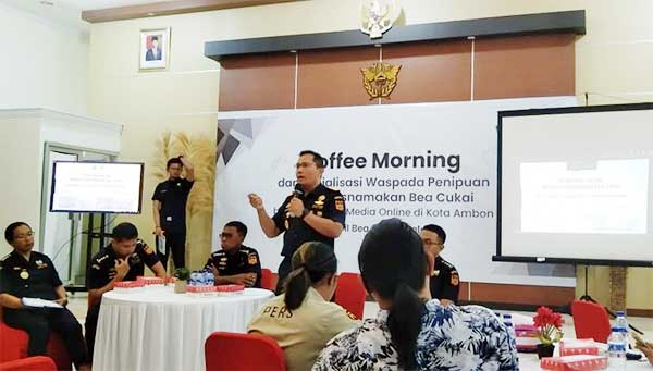 Bea Cukai Maluku Coffee Morning Sos