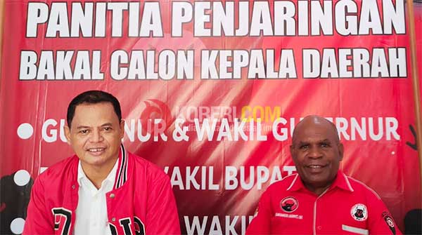 PDIP PBD Resmi Buka Pendaftaran, Dua Bacalon Utus Tim Ambil Formulir 1 DPD PDIP PBD Buka Pendaftaran Cagub Cawagub