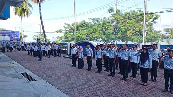 Dishub Maluku Apel Gelar Pasukan Mudik Lebaran 2024, Siagakan 107 Personel 2 Dishub Maluku Apel Gelar Pasukan Lebaran 2024 2